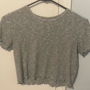 Cute grey crop top from American Eagle size Medium!